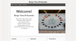 Desktop Screenshot of bingotimeofdunedin.com