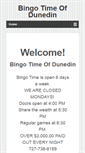 Mobile Screenshot of bingotimeofdunedin.com